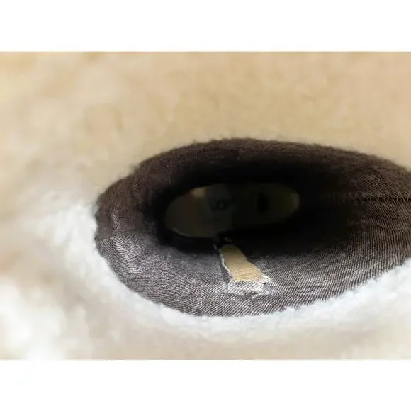 UGG Janina Chestnut Leather Waterproof Riding Boots - Size 6.5 - New #1018472 - Picture 10 of 13